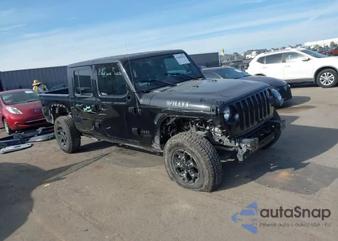 2021 Jeep Gladiator Willys Sport 4X4 from USA, damaged, VIN 1C6HJTAG1ML619845